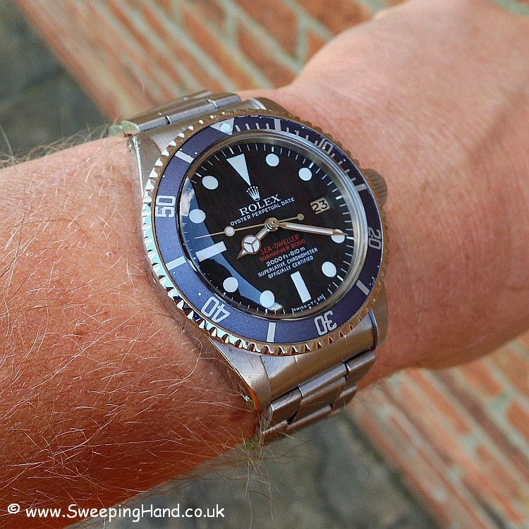 Stunning Rolex Double Red Seadweller Mk3 1665 - Sweeping Hand